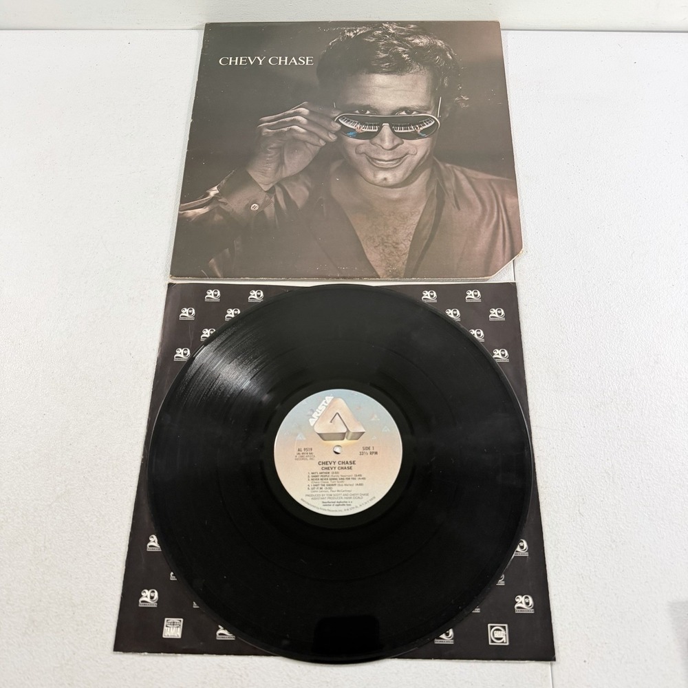 Chevy Chase Self Titled‎ LP Vinyl Record 1980 Arista AL 9519 Promo VG+